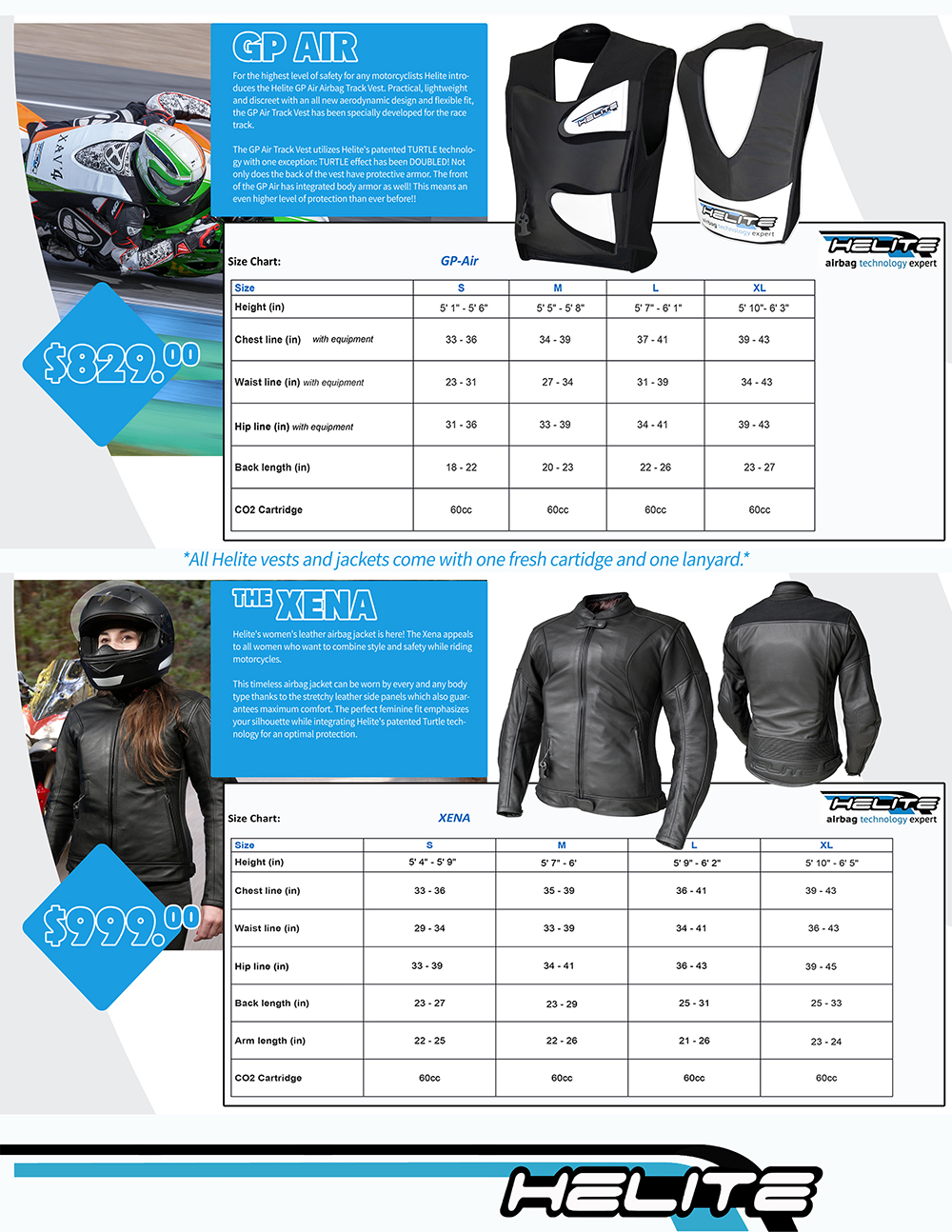 leather vest sizing